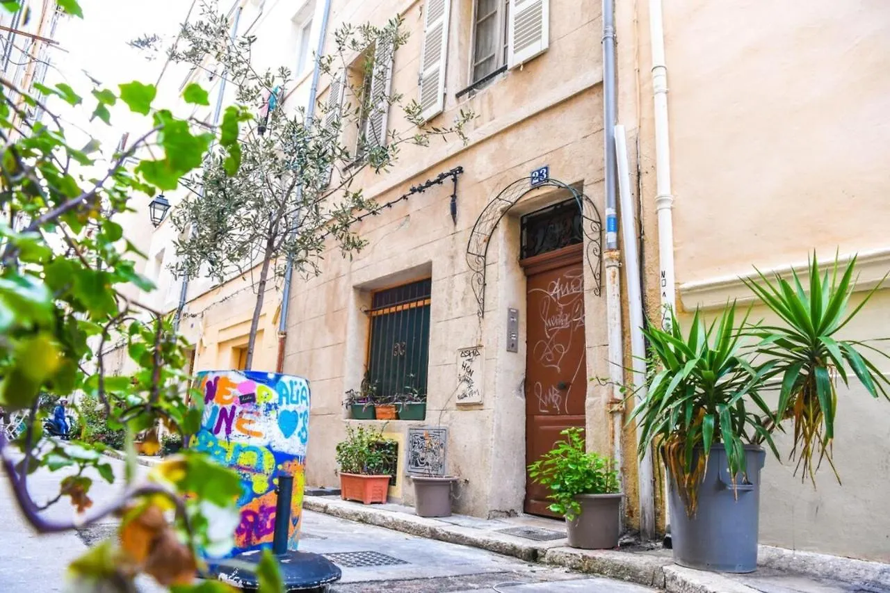 Le Duplex - Terrasse Au Coeur De Marseille Panier Apartment